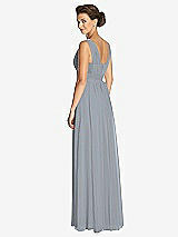 Rear View Thumbnail - Platinum Dessy Collection Bridesmaid Dress 3026