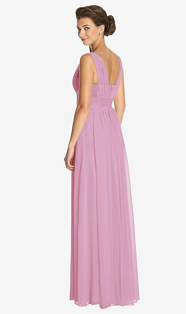 Back View - Powder Pink Dessy Collection Bridesmaid Dress 3026