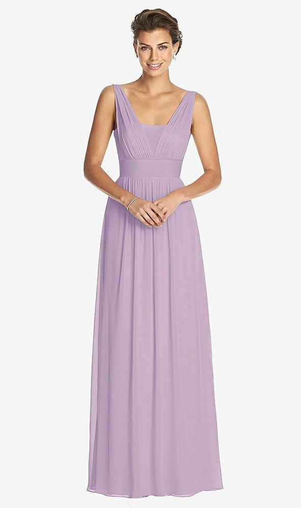 Front View - Pale Purple Dessy Collection Bridesmaid Dress 3026