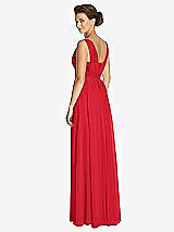 Rear View Thumbnail - Parisian Red Dessy Collection Bridesmaid Dress 3026