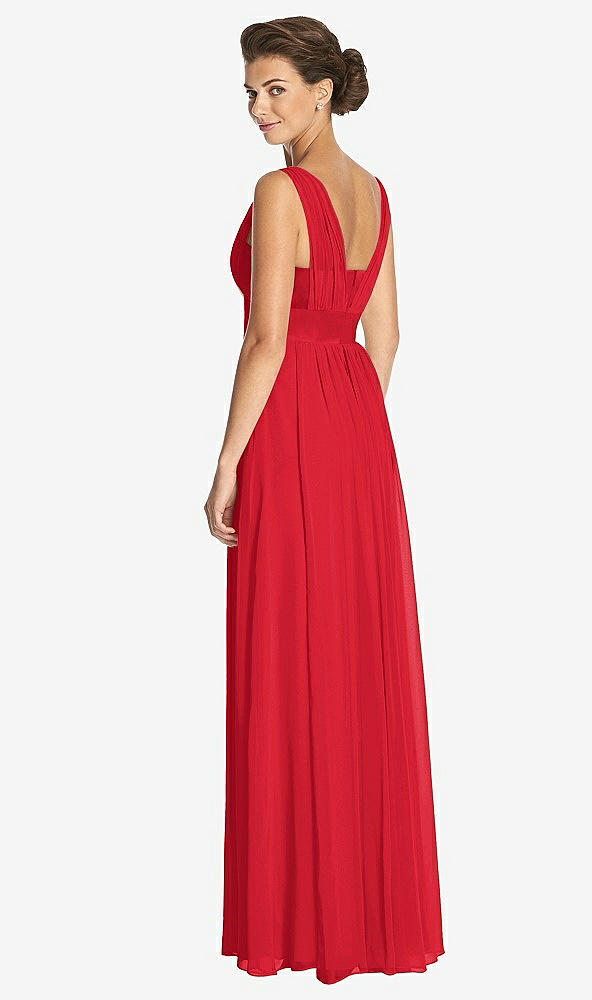 Back View - Parisian Red Dessy Collection Bridesmaid Dress 3026