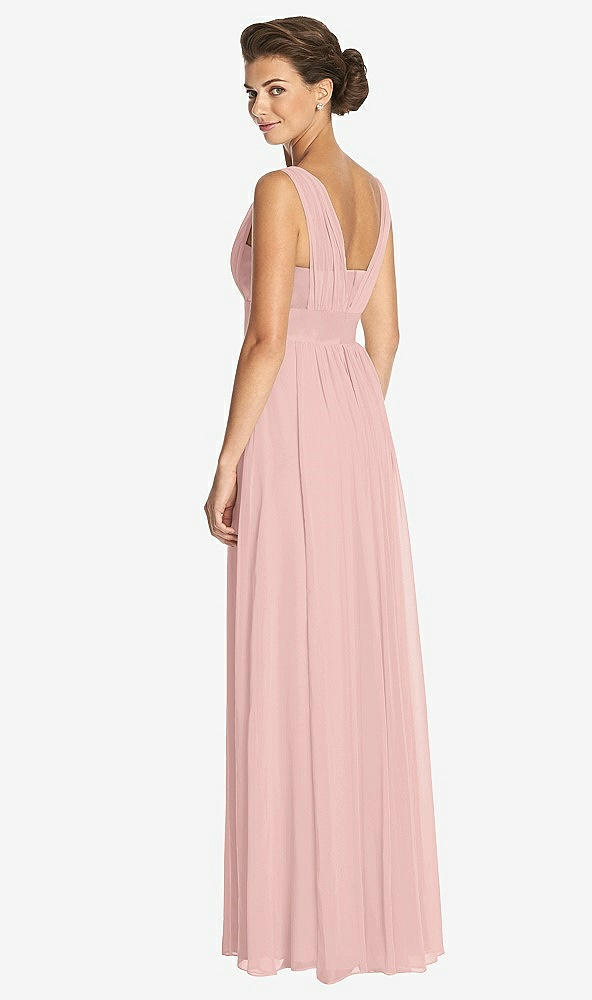 Back View - Rose - PANTONE Rose Quartz Dessy Collection Bridesmaid Dress 3026