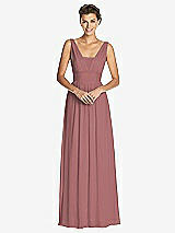 Front View Thumbnail - Rosewood Dessy Collection Bridesmaid Dress 3026