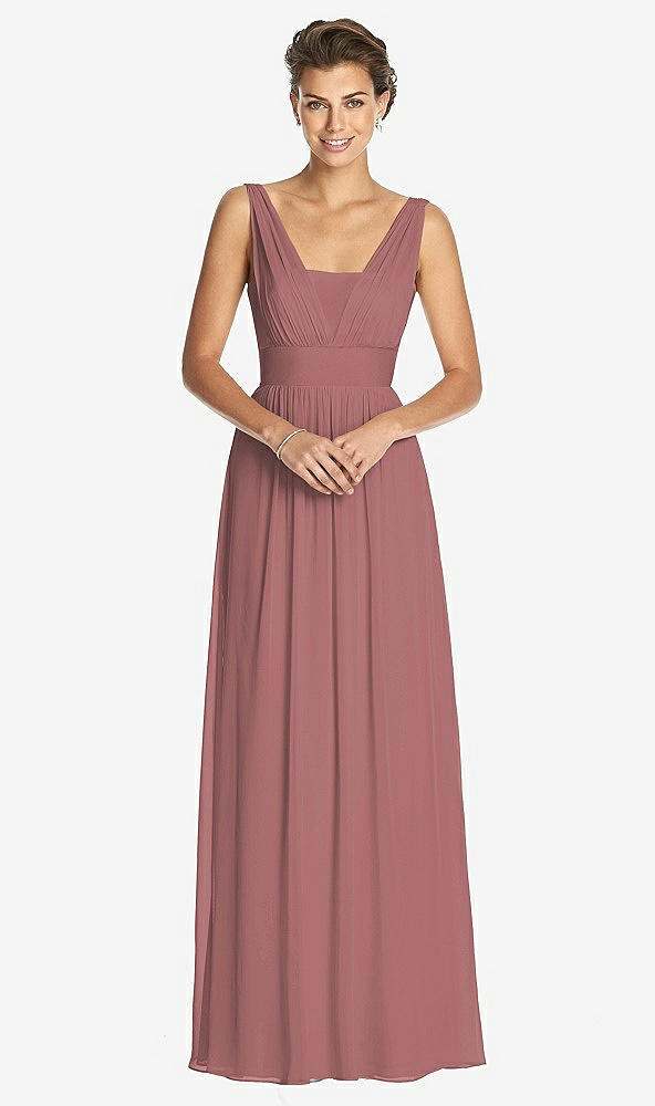 Front View - Rosewood Dessy Collection Bridesmaid Dress 3026