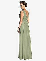 Rear View Thumbnail - Sage Dessy Collection Bridesmaid Dress 3026