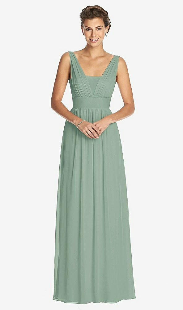 Front View - Seagrass Dessy Collection Bridesmaid Dress 3026