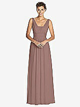 Front View Thumbnail - Sienna Dessy Collection Bridesmaid Dress 3026