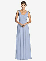 Front View Thumbnail - Sky Blue Dessy Collection Bridesmaid Dress 3026