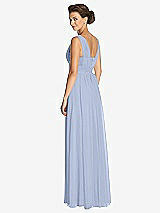 Rear View Thumbnail - Sky Blue Dessy Collection Bridesmaid Dress 3026