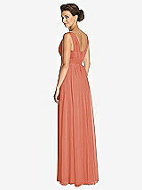 Rear View Thumbnail - Terracotta Copper Dessy Collection Bridesmaid Dress 3026