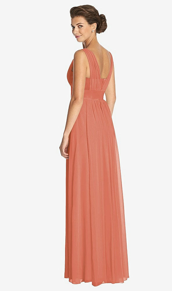 Back View - Terracotta Copper Dessy Collection Bridesmaid Dress 3026