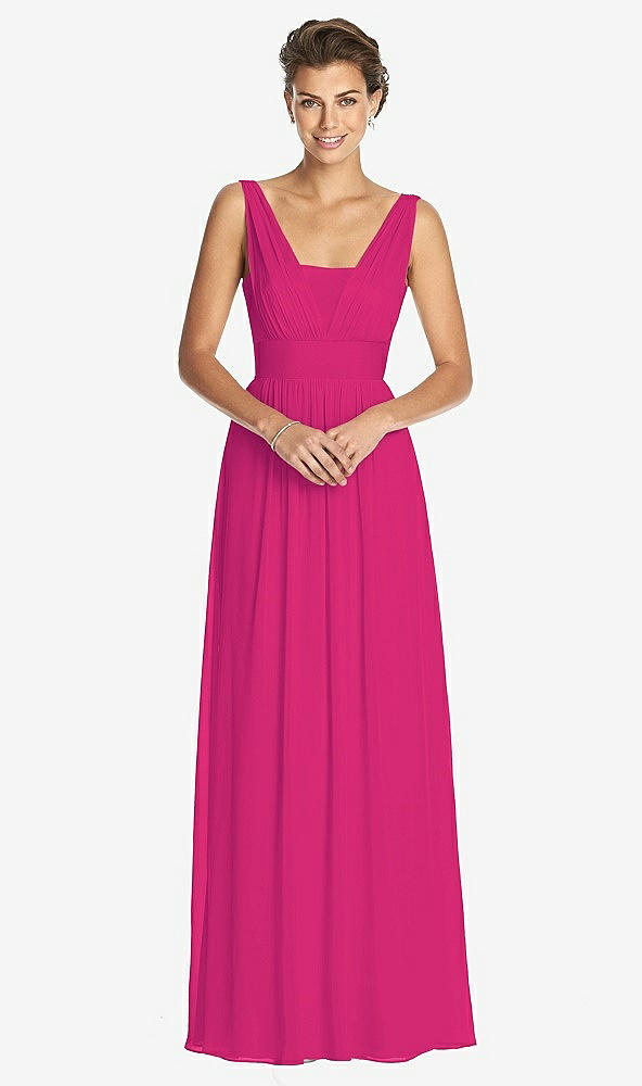 Front View - Think Pink Dessy Collection Bridesmaid Dress 3026