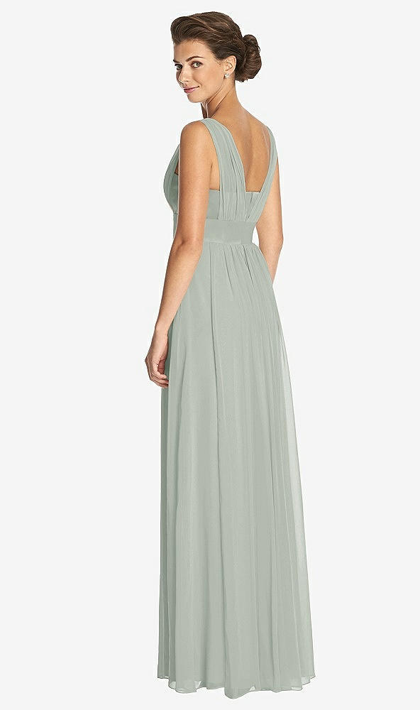 Back View - Willow Green Dessy Collection Bridesmaid Dress 3026
