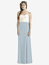 Front View Thumbnail - Mist & Ivory Social Bridesmaids Dress 8191