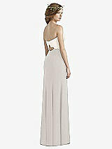Rear View Thumbnail - Oyster & Ivory Social Bridesmaids Dress 8191