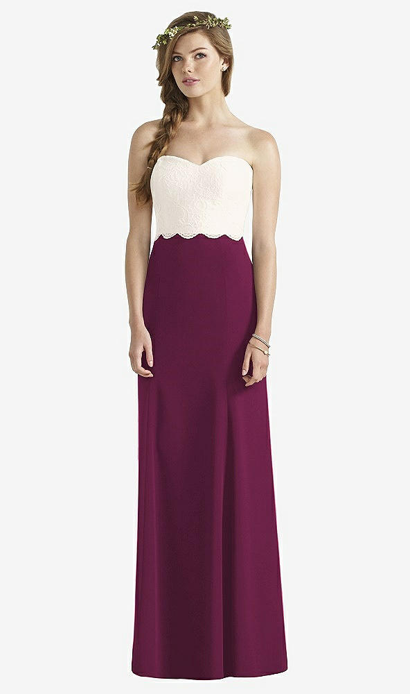 Front View - Ruby & Ivory Social Bridesmaids Dress 8191