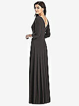 Rear View Thumbnail - Graphite Dessy Collection Bridesmaid Dress 3027