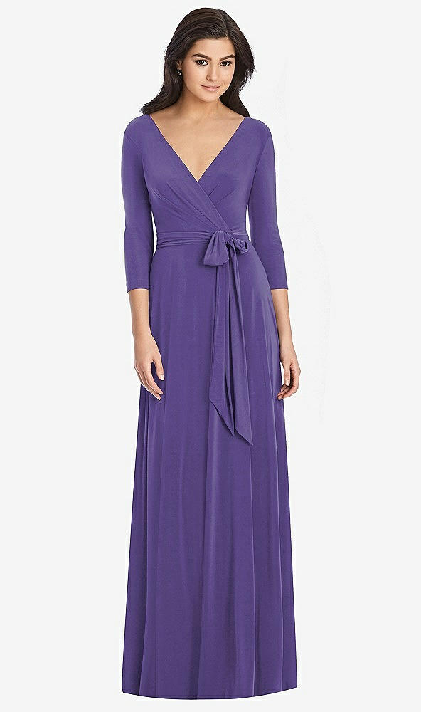 Front View - Regalia - PANTONE Ultra Violet Dessy Collection Bridesmaid Dress 3027