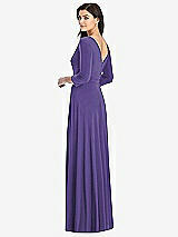 Rear View Thumbnail - Regalia - PANTONE Ultra Violet Dessy Collection Bridesmaid Dress 3027