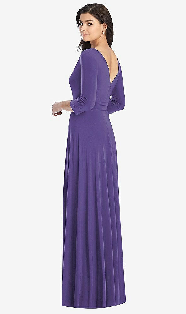 Back View - Regalia - PANTONE Ultra Violet Dessy Collection Bridesmaid Dress 3027