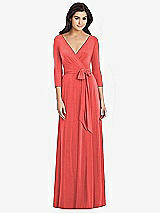 Front View Thumbnail - Perfect Coral Dessy Collection Bridesmaid Dress 3027