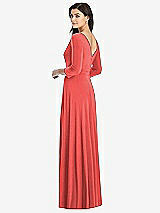 Rear View Thumbnail - Perfect Coral Dessy Collection Bridesmaid Dress 3027