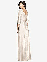 Rear View Thumbnail - Rose Gold Dessy Collection Bridesmaid Dress 3028