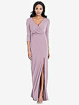 Front View Thumbnail - Suede Rose After Six Bridesmaid Dress 6797