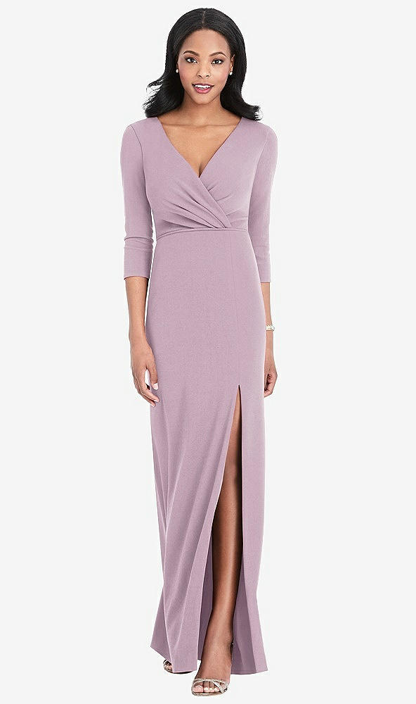 Front View - Suede Rose After Six Bridesmaid Dress 6797