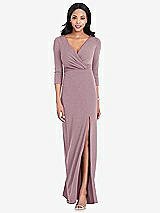 Front View Thumbnail - Dusty Rose After Six Bridesmaid Dress 6797