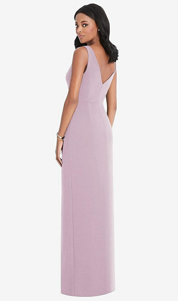 Back View - Suede Rose After Six Bridesmaid Dress 6799