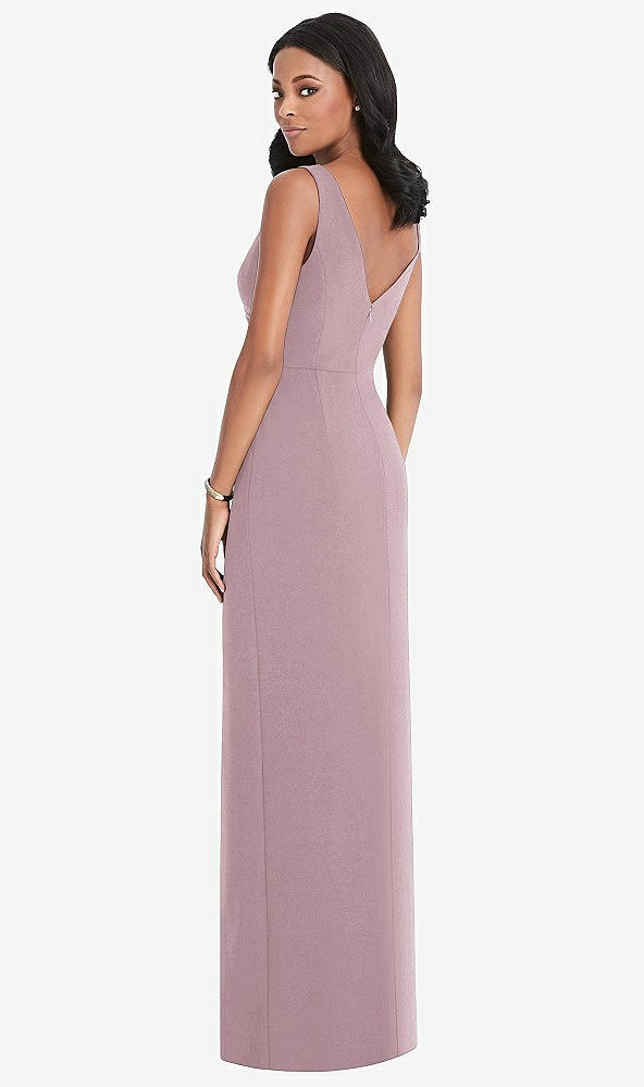 Back View - Dusty Rose After Six Bridesmaid Dress 6799