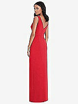Rear View Thumbnail - Parisian Red After Six Bridesmaid Dress 6799