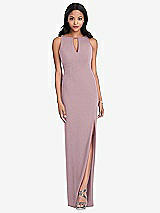 Front View Thumbnail - Dusty Rose After Six Bridesmaid Dress 6801