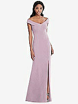 Front View Thumbnail - Suede Rose After Six Bridesmaid Dress 6802