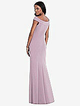 Rear View Thumbnail - Suede Rose After Six Bridesmaid Dress 6802