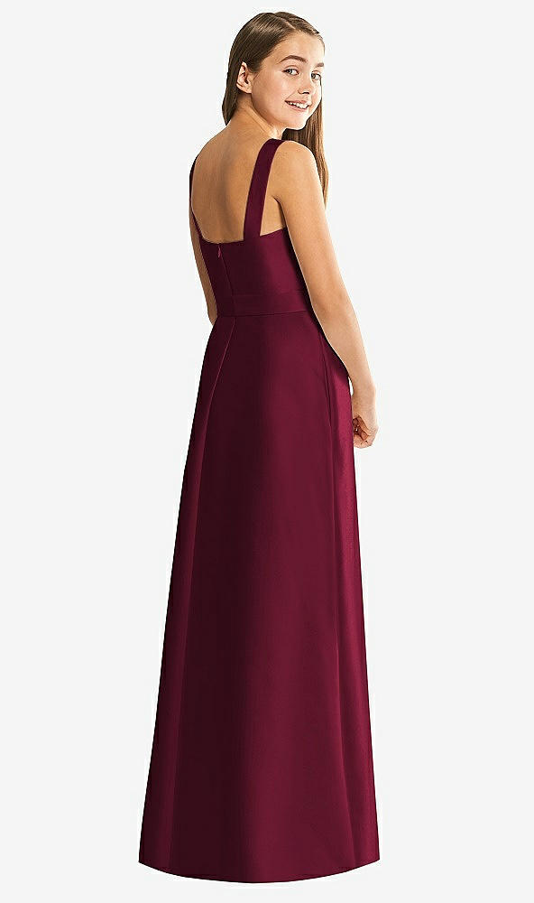 Back View - Cabernet Alfred Sung Junior Bridesmaid Style JR544