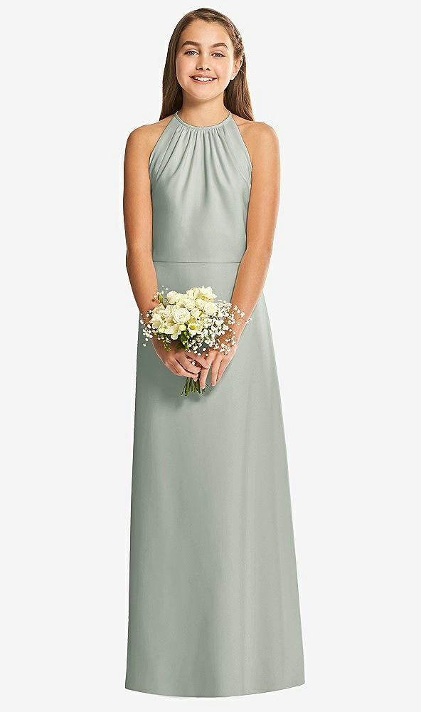 Front View - Willow Green Social Junior Bridesmaid Style JR547