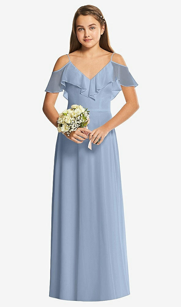 Front View - Cloudy Dessy Collection Junior Bridesmaid Dress JR548