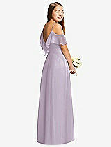 Rear View Thumbnail - Lilac Haze Dessy Collection Junior Bridesmaid Dress JR548