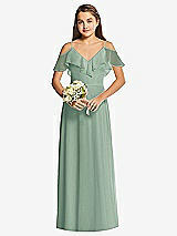 Front View Thumbnail - Seagrass Dessy Collection Junior Bridesmaid Dress JR548