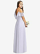 Rear View Thumbnail - Silver Dove Dessy Collection Junior Bridesmaid Dress JR548