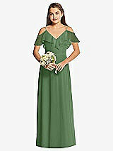 Front View Thumbnail - Vineyard Green Dessy Collection Junior Bridesmaid Dress JR548