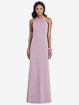 Front View Thumbnail - Suede Rose After Six Bridesmaid Dress 6798
