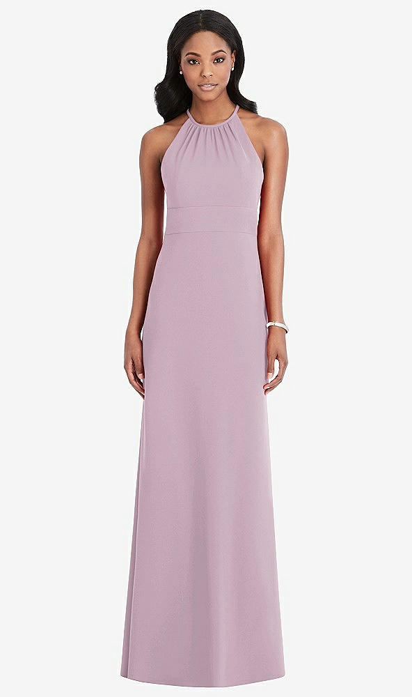 Front View - Suede Rose After Six Bridesmaid Dress 6798