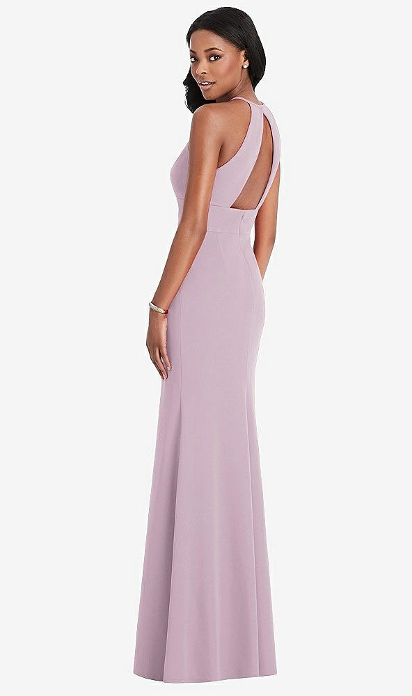 Back View - Suede Rose After Six Bridesmaid Dress 6798