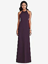 Front View Thumbnail - Aubergine After Six Bridesmaid Dress 6798