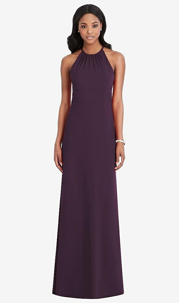 Front View - Aubergine After Six Bridesmaid Dress 6798