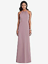 Front View Thumbnail - Dusty Rose After Six Bridesmaid Dress 6798