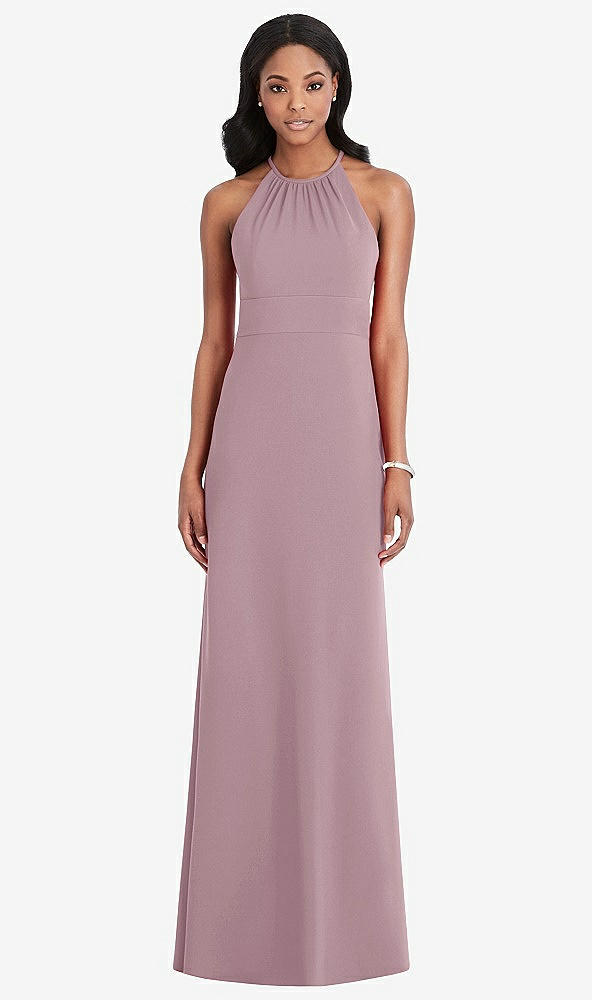 Front View - Dusty Rose After Six Bridesmaid Dress 6798
